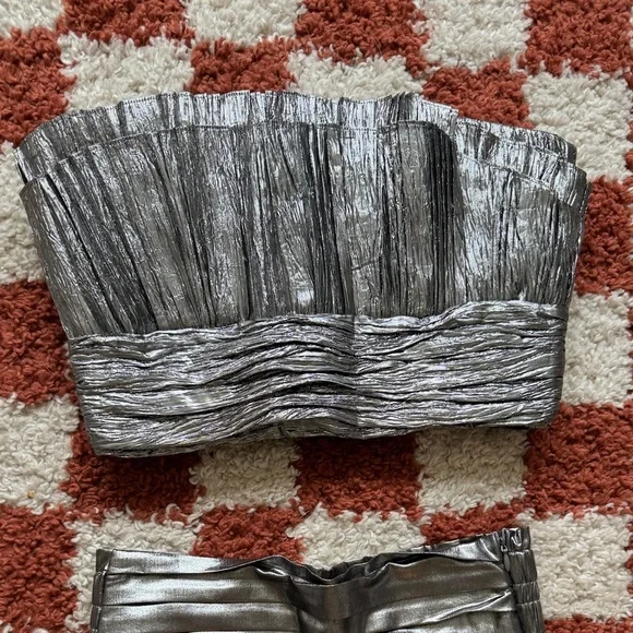 Ronny Kobo exclusive metallic tube top - Picture 4 of 6